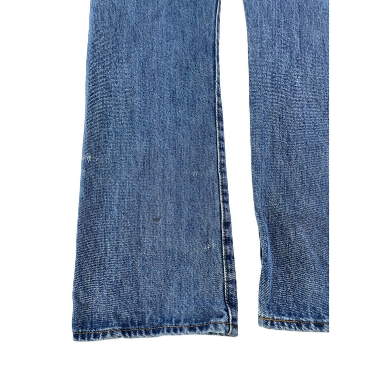 Mens Levis 505 Blue Denim Jeans Size 32