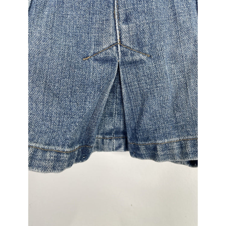 Women’s Mossimo Mossissue Jean Skirt Short Style Pockets Sz 3