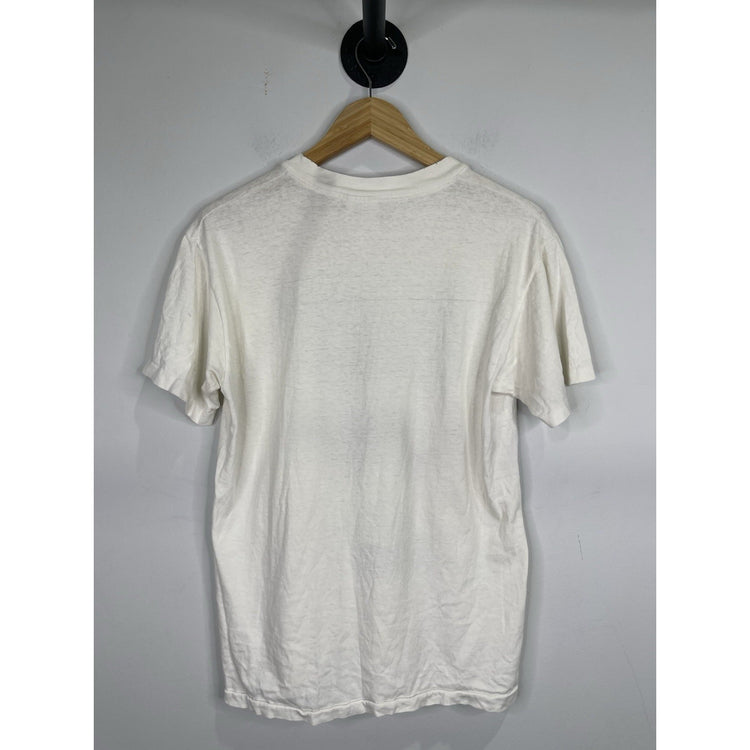 Vintage Hanes NFL Houston Oilers Football T-Shirt White M USA