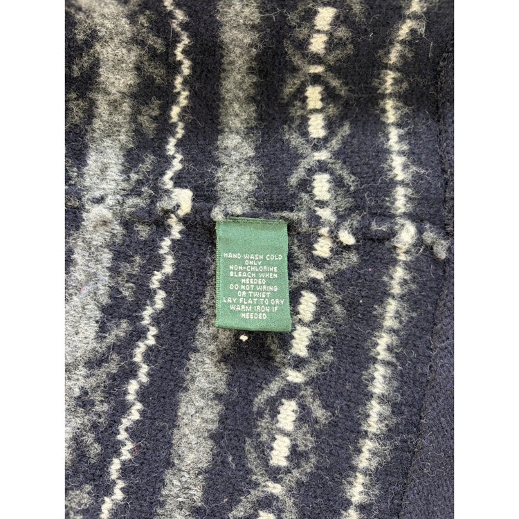 Women’s Lauren Ralph Lauren 100% Lambswool Multicolor Cardigan Size L