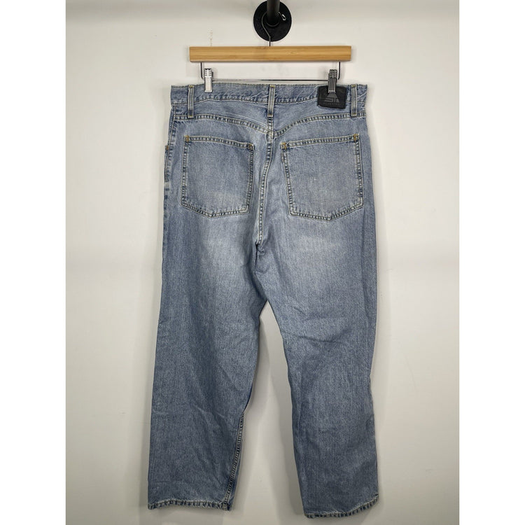 Mens Levi’s Vintage Silver tab Baggy Light Blue Denim Jeans Size 34