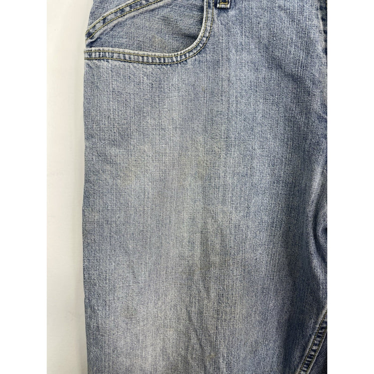 Mens Levi’s Vintage Silver tab Baggy Light Blue Denim Jeans Size 34