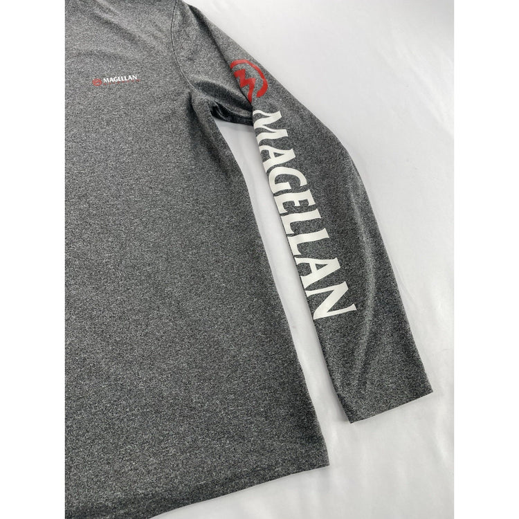 Mens Magellan Fish Gear Gray Longsleeve Shirt Sizes