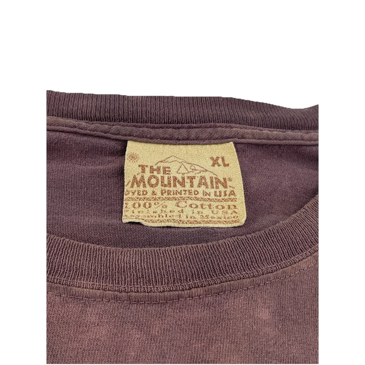 Men’s Vintage The Mountain Mauve Tie Dye Tee Size Xl