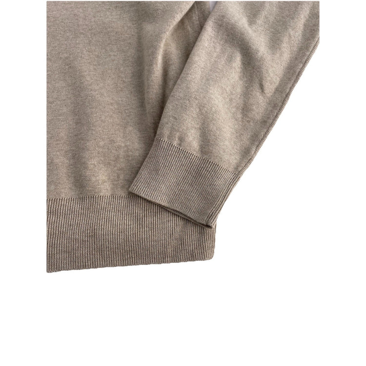 Mens Polo Ralph Lauren Size Medium Tan V Neck Sweater