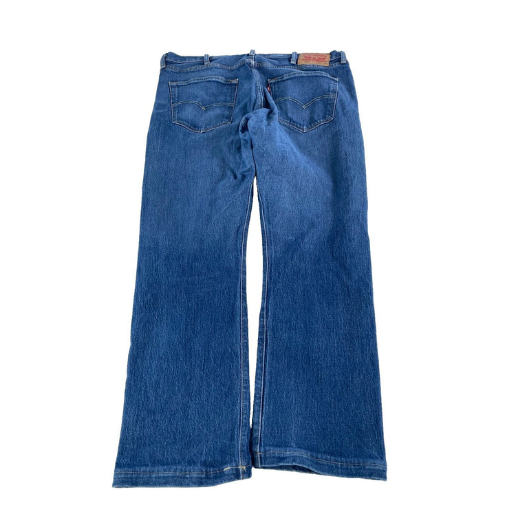 Mens Levis 501 Blue Denim Jeans Size 38