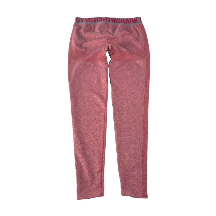 Womens Gym Shark Pink Leggings Size Large