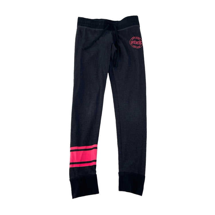 Womens PINK Victorias Secret Gray Yoga Pants Size Small