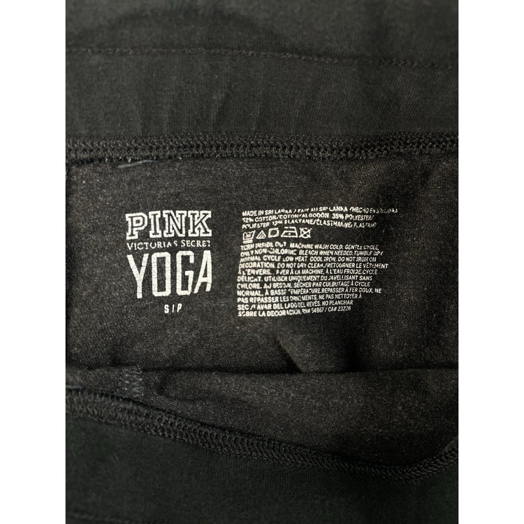 Womens PINK Victorias Secret Gray Yoga Pants Size Small