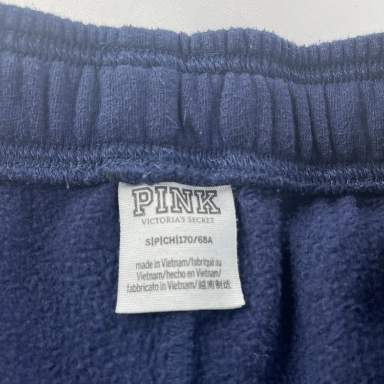 Womens Victoria’s Secret PINK Navy Blue Sweatpants Size Small