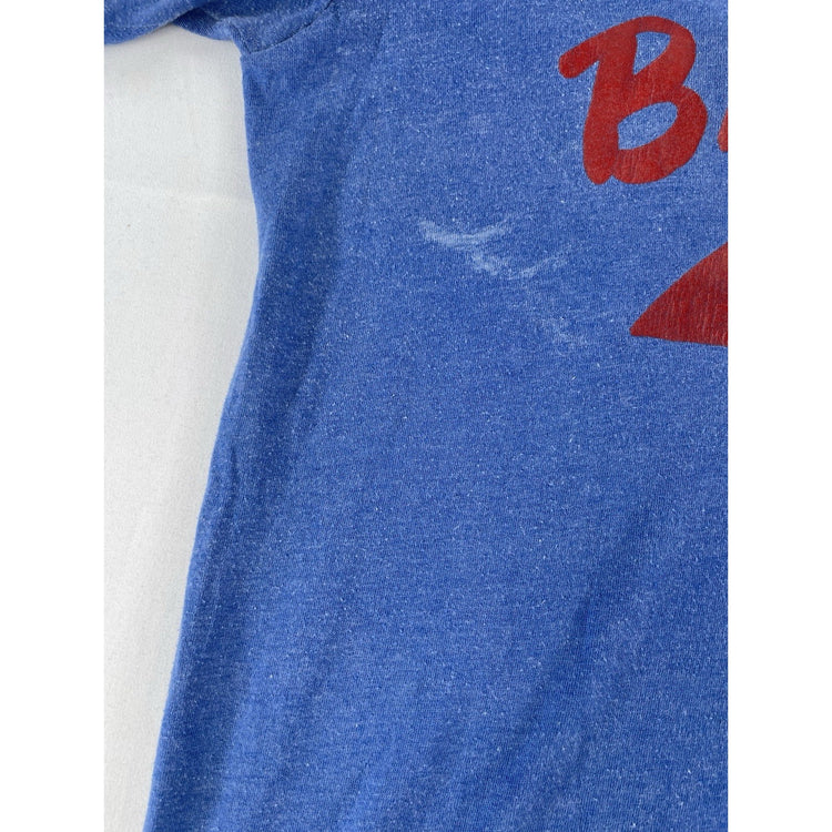 Mens Nike Bradley Basketball MVC Blue T Shirt Size Large