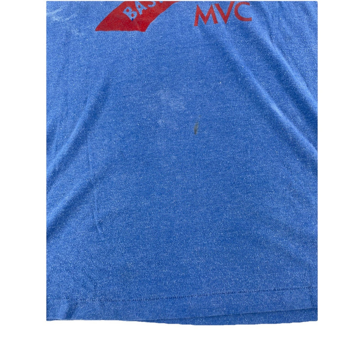 Mens Nike Bradley Basketball MVC Blue T Shirt Size Large