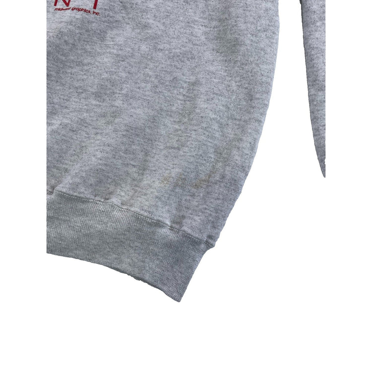 Unisex Vintage Hanes Activewear “Drury Parent” Grey Sweatshirt Size XL