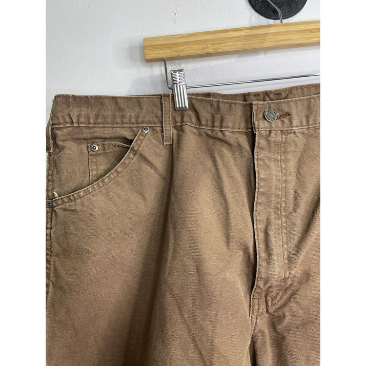 Brown Dickies Men Pants Sz42x30