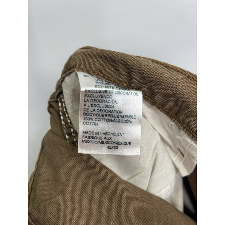 Brown Dickies Men Pants Sz42x30