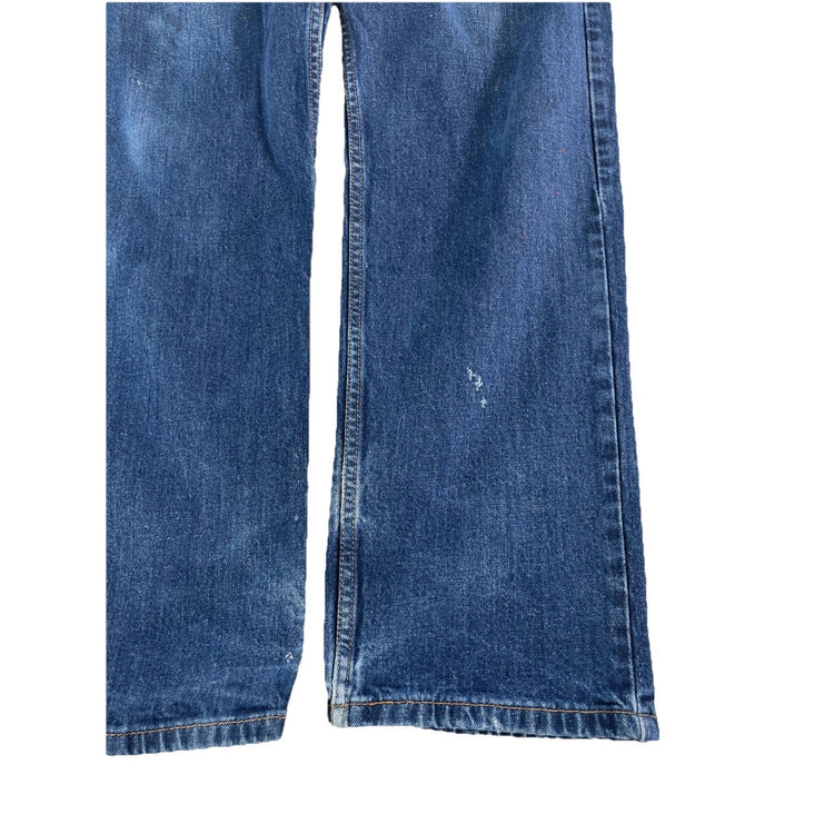 Mens Levis 505 Medium Wash Straight Fit Denim Jeans Size 36x30