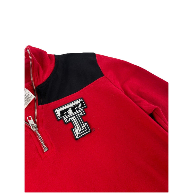 Womens Victoria Secret Texas Tech Quarter Zip Size S/P