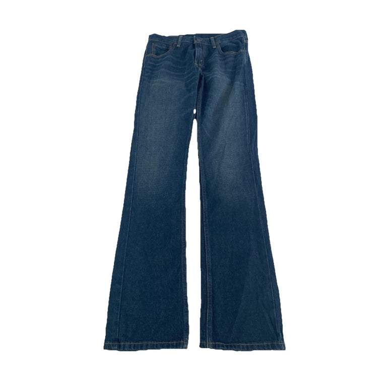 Womens Levis Slim Bootcut Medium-Dark Wash Blue Jeans Size 29x32