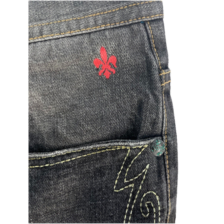 Mens Vintage Coogi Australia Embroidered Eagle Back Pocket Baggy Jeans Size 44