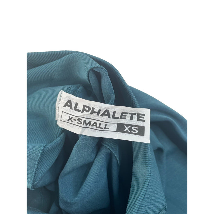 Womens Alphalete Blue Leggings Size XS