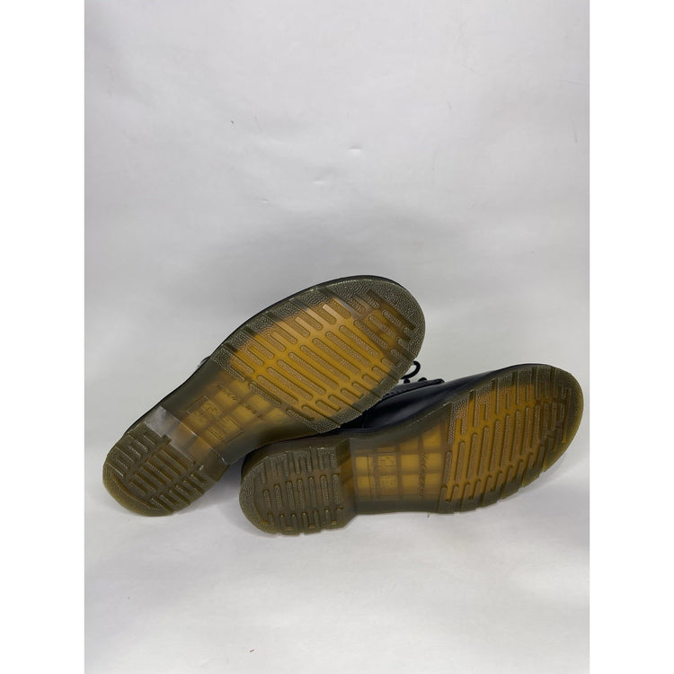 Dr. Martens Luana #AW004 Black with Yellow Stitching Combat Boots Women’s Size 8