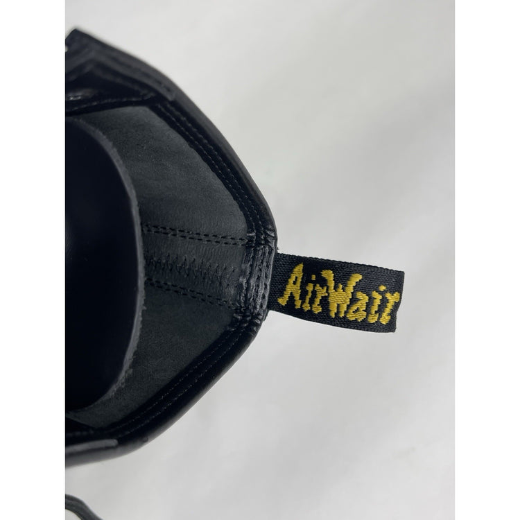 Dr. Martens Luana #AW004 Black with Yellow Stitching Combat Boots Women’s Size 8