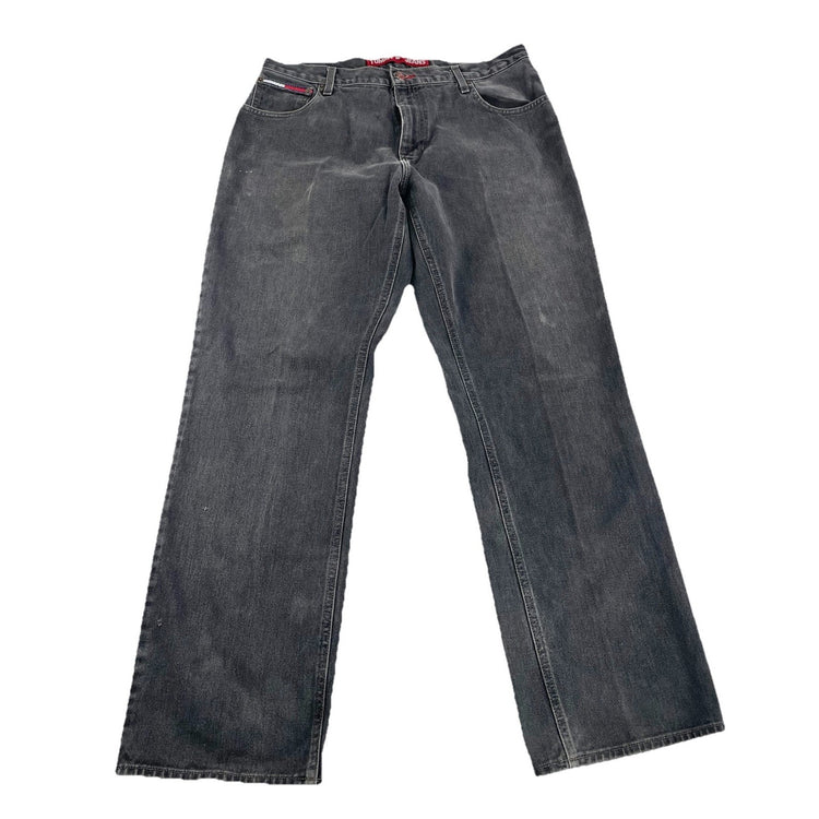 Men’s Vintage Tommy Hilfiger Relaxed Gray Jeans Size 36/32