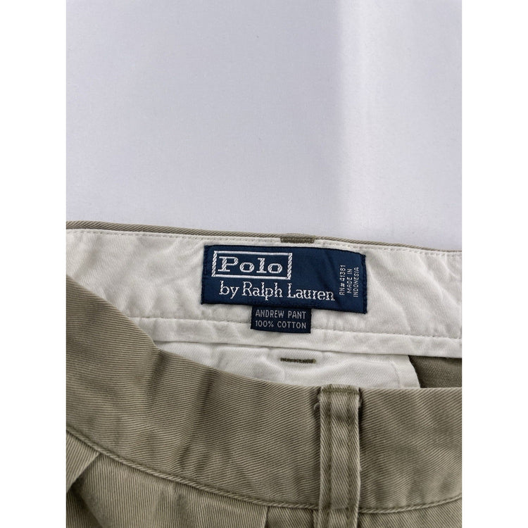 Mens Ralph Lauren Size 35X30 Classic Polo Chino Khakis