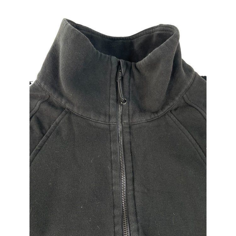 Women's Lululemon Scuba Oversized Half-Zip Hoodie Black XL/XXL