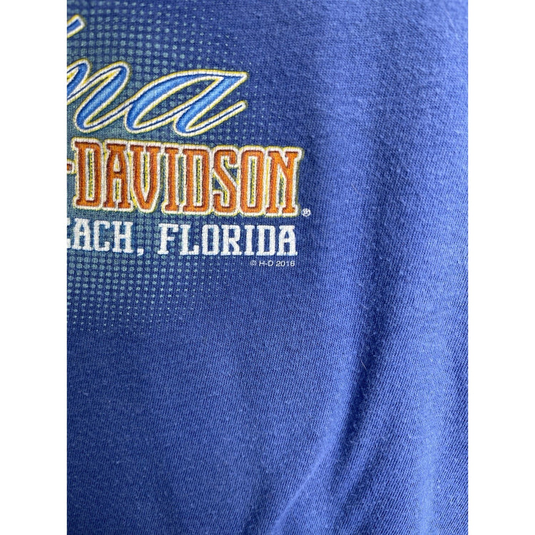 Women’s Daytona Beach Harley Davidson T-shirt Size L