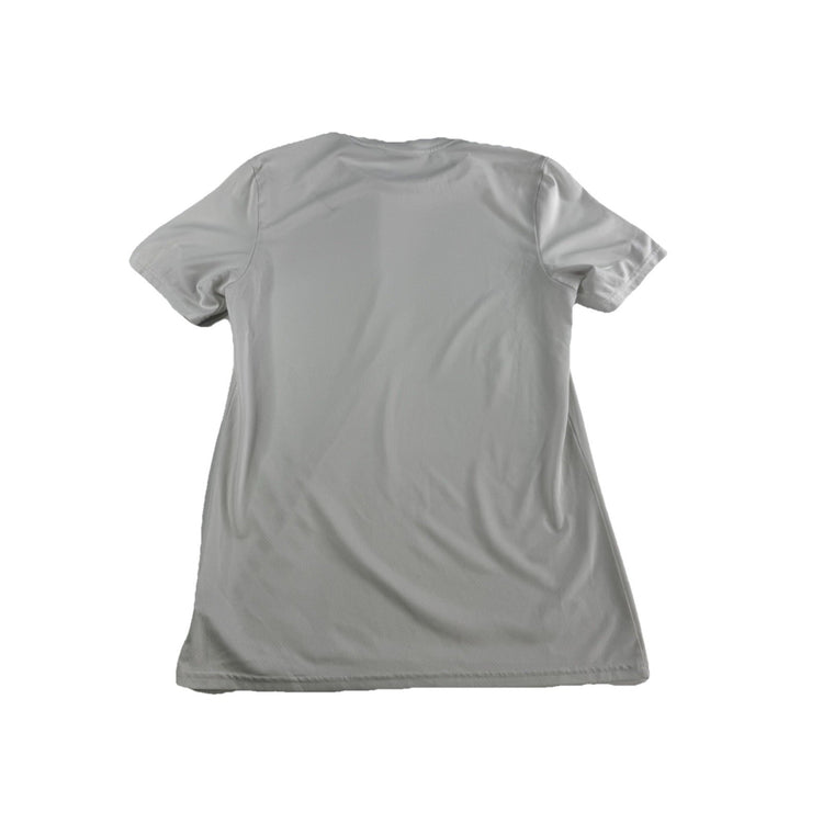 Mens Gymshark White Mesh T-Shirt Size S