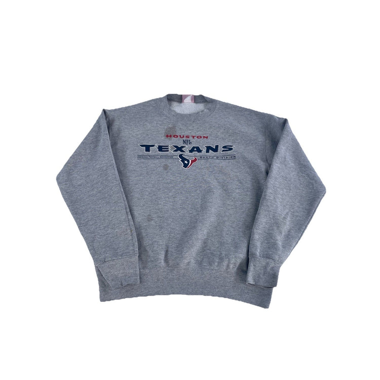 Men’s Vintage Houston Texans NFL Team Appeal Crewneck Sweatshirt Size M