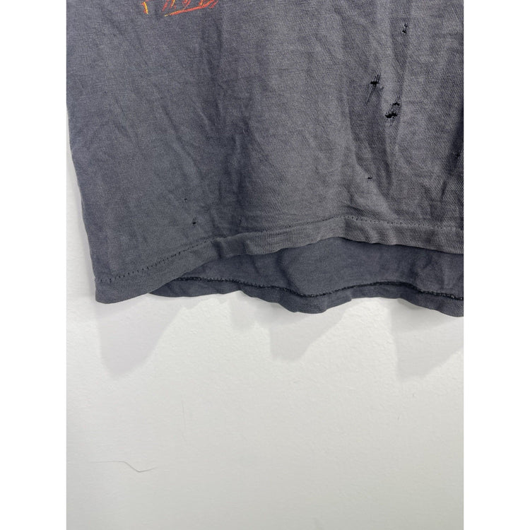 Vintage Gray Men’s 1984 DIO Last in Line Tour Distressed Sleeveless Tank Sz M