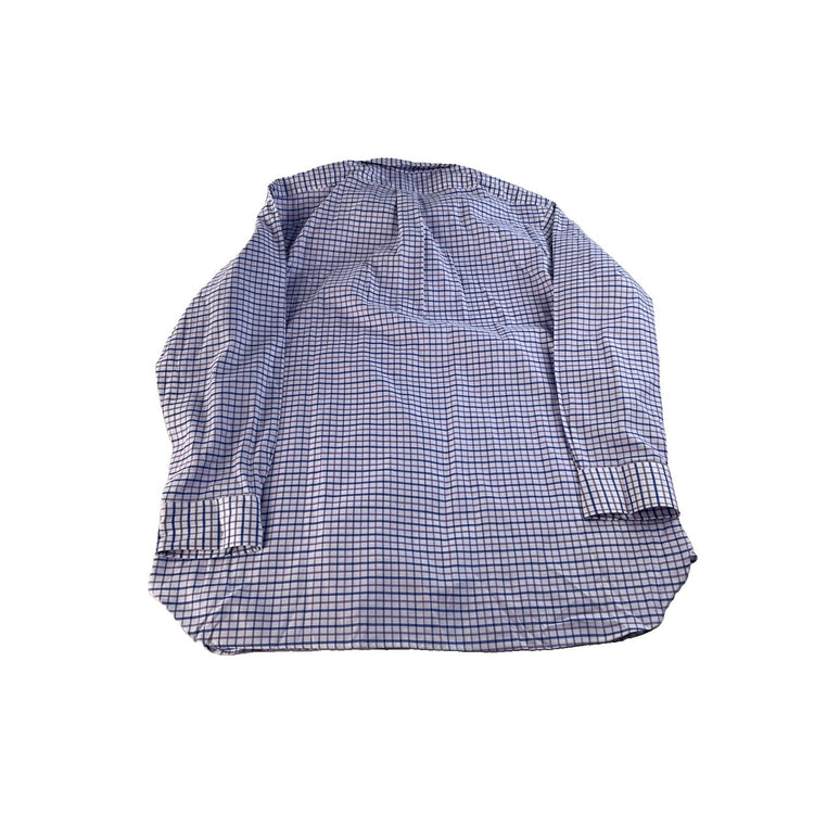 Mens Polo Ralph Lauren Multicolor Plaid Dress Shirt Size XL 18 34/35