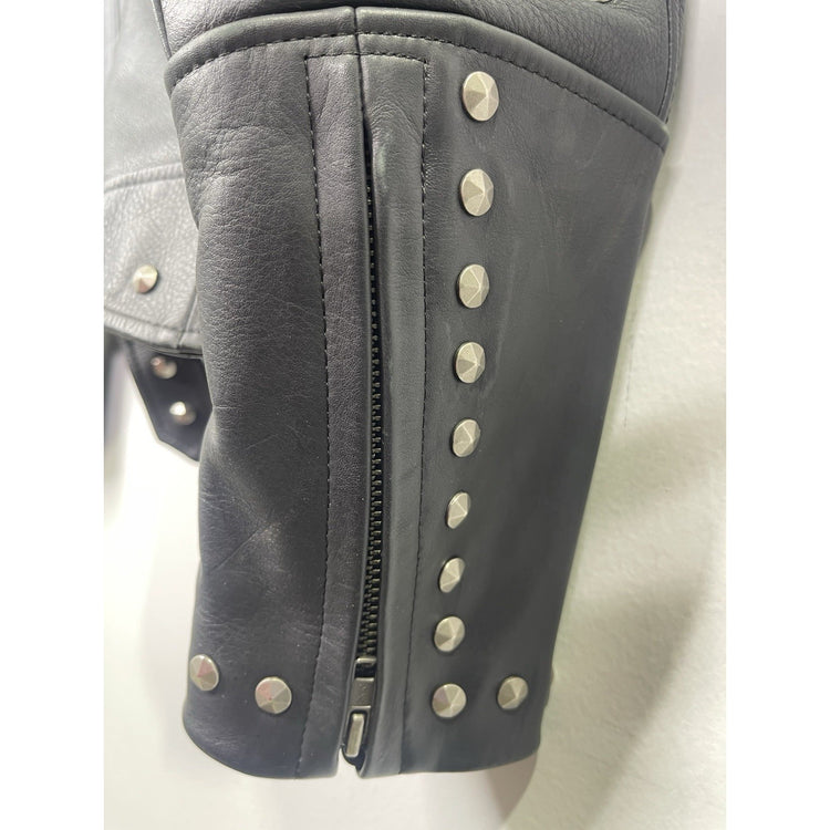 Vintage Harley Davidson Women’s RISING PHOENIX Studded Leather Jacket/X-Small