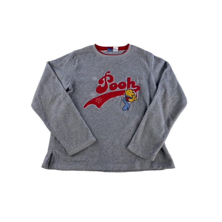 Womens Disney Winnie The Pooh Fleece Sweatshirt Size M