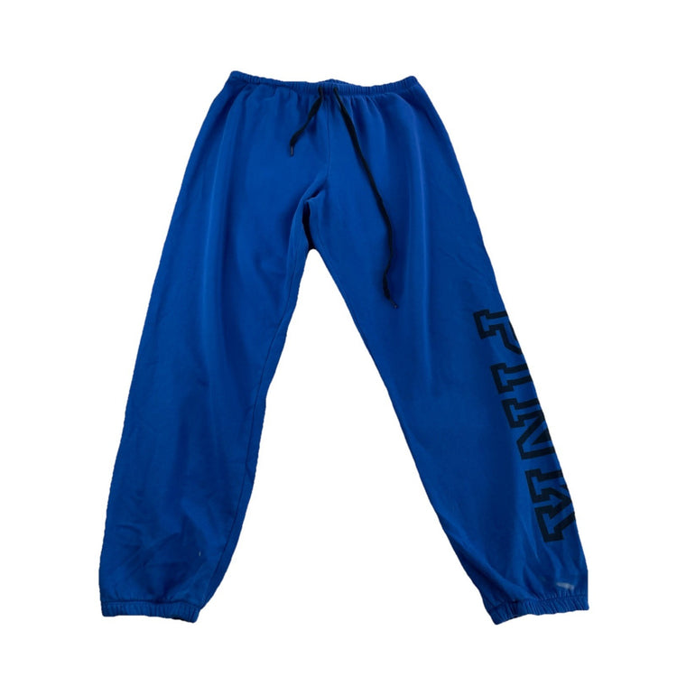 Women’s PINK Victoria Secret Blue Baggy Joggers Size L/G