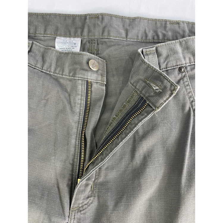 Mens Carhartt Gray Cargo Pants Size 36X34