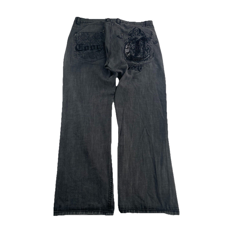 Coogi Luxe Black Jeans Mens 40x35
