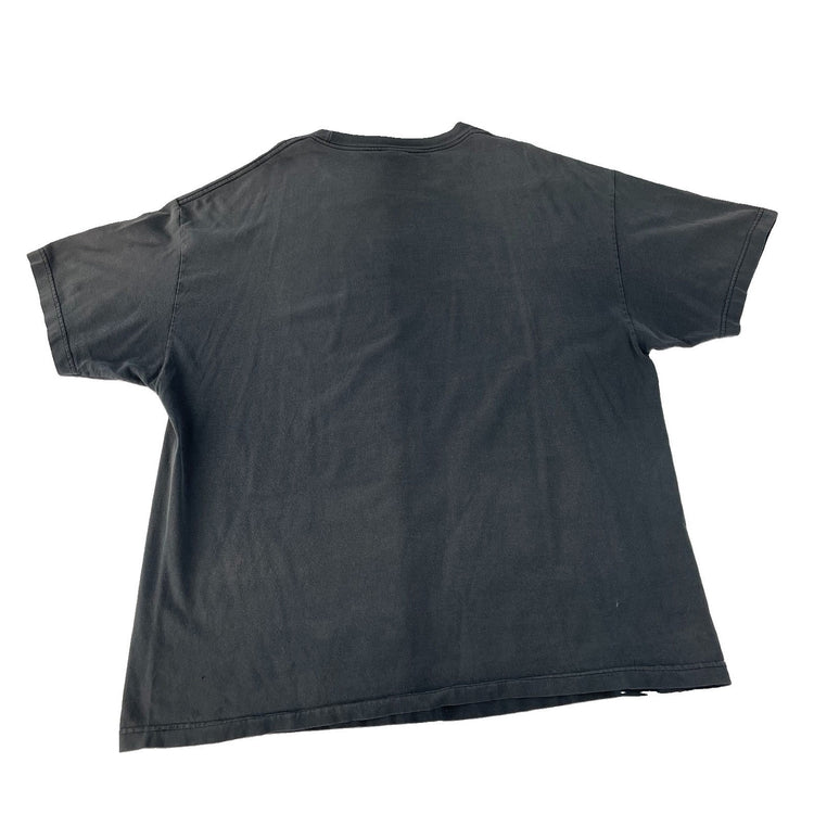 Mens International Harvester Black Faded IH Tractor Graphic T-Shirt Size 2XL