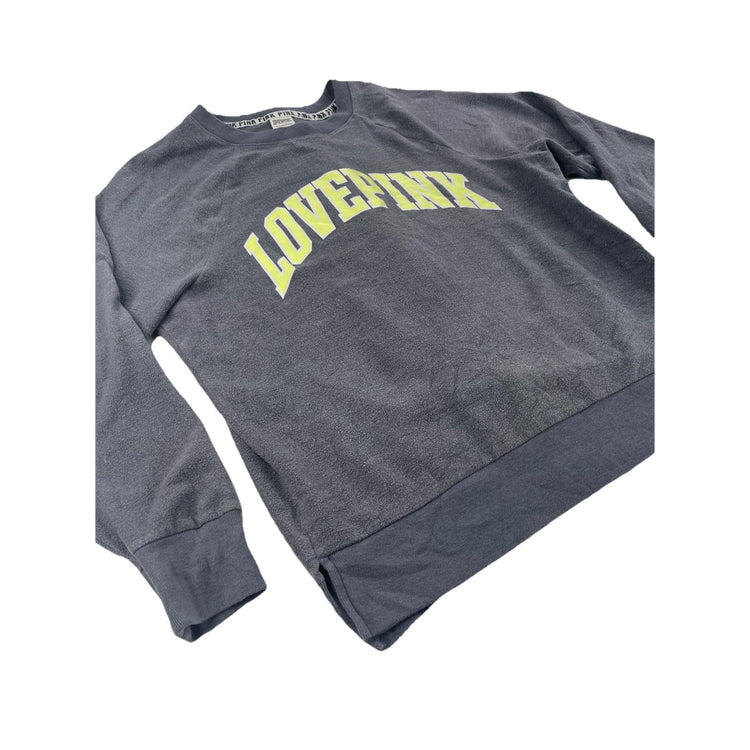 Womens VIctoria Secret Gray Crewneck Sweatshirt Size S