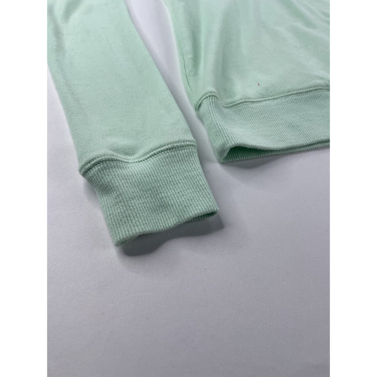 Womens Victoria’s Secret Mint Green ‘ANGEL’ Crewneck Sweater Size XS