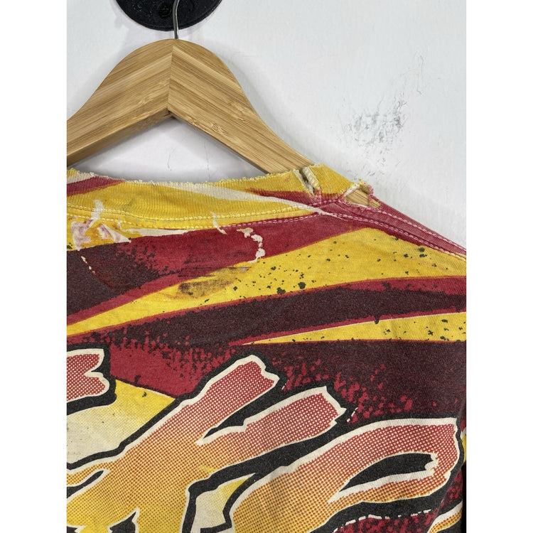 Vintage Men’s Magic Johnson T’s Houston Rockets NBA Finals All Over Print Sz XL