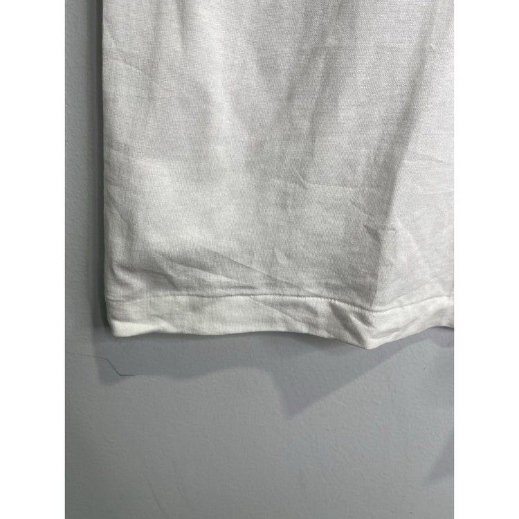 Men’s White Graphic Design Discovery Rat Race Facility T Shirt Sz L