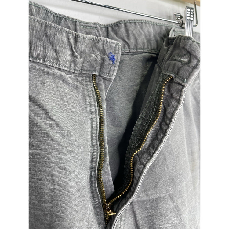 Men’s Carhartt Carpenter Pants Gray Gravel Relaxed Fit Workwear 40x30