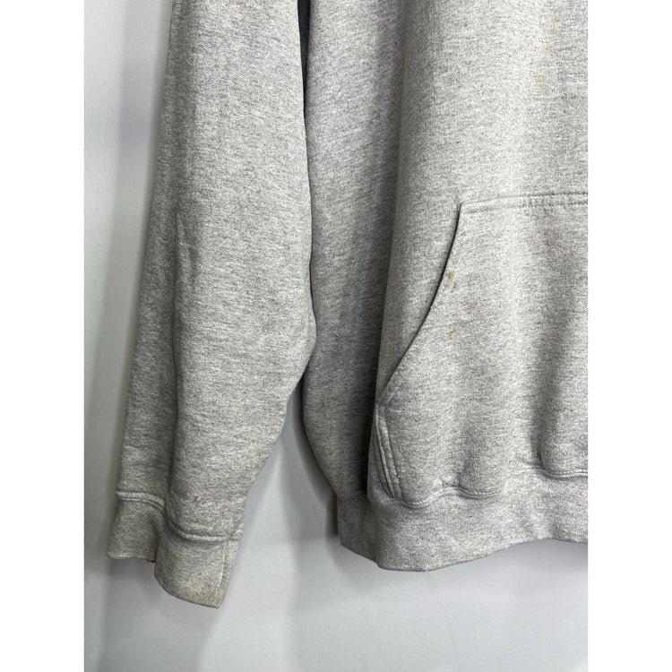 Men’s Gray Vintage 2000s Black Diamond Harley Davidson Hoodie Sz XL