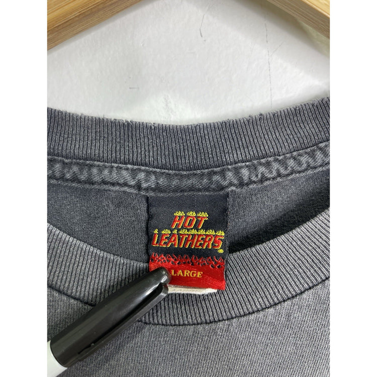 Men’s Vintage Hot Leathers Biketoberfest 2009 Daytona Beach Graphic T Shirt Sz L