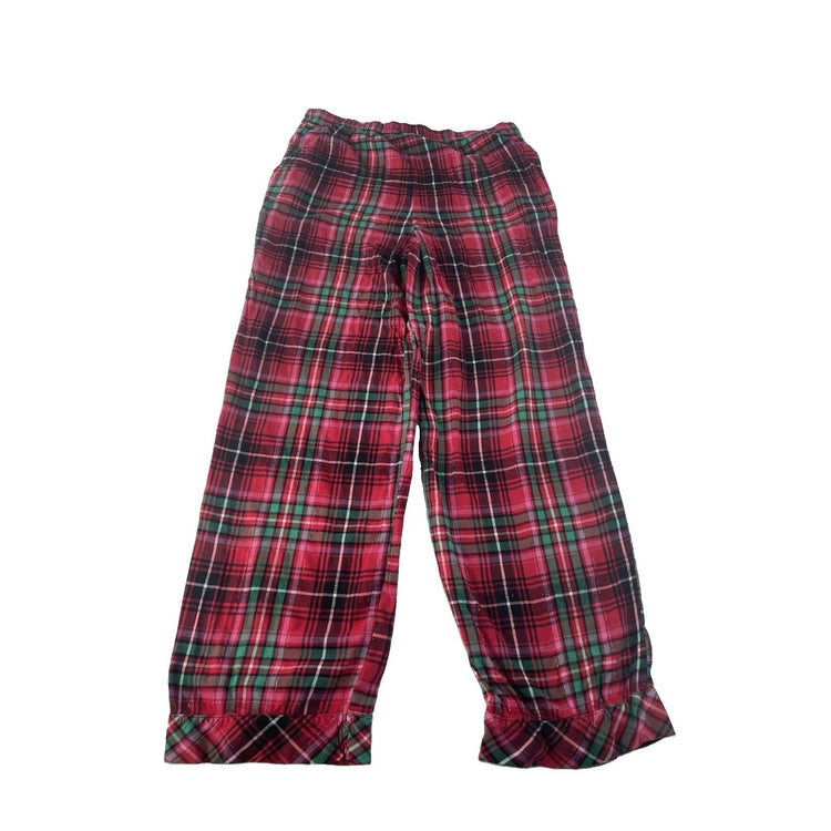 Womens Victorias Secret Red & Green Plaid Sleep Pants Size Medium