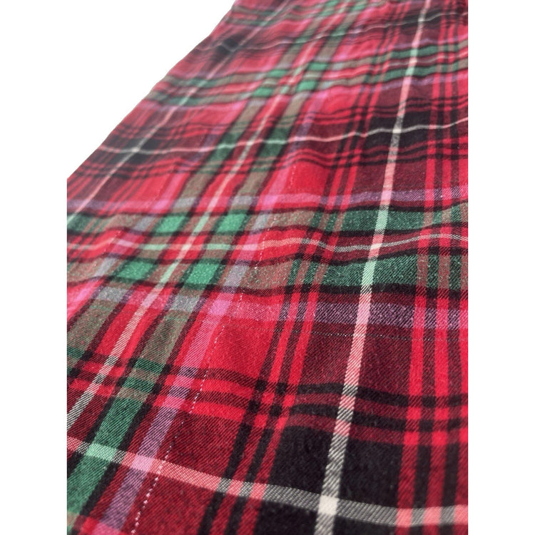 Womens Victorias Secret Red & Green Plaid Sleep Pants Size Medium