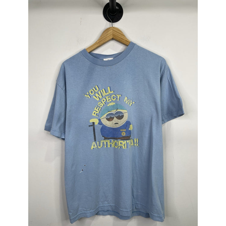 Vintage 2005 Comedy Central South Park Cartman Respect My Authorita TShirt